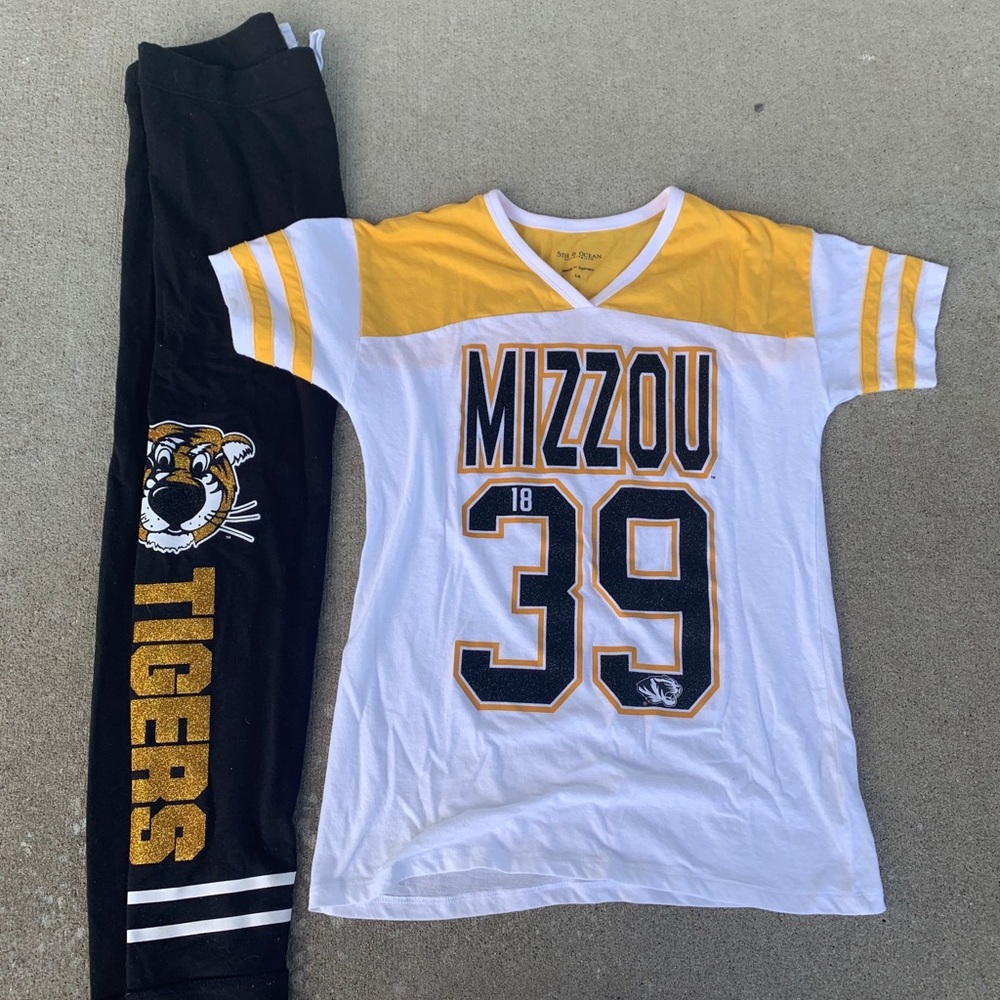 Mizzou Set (3 pieces) size 14/16 Justice/ Rivalry